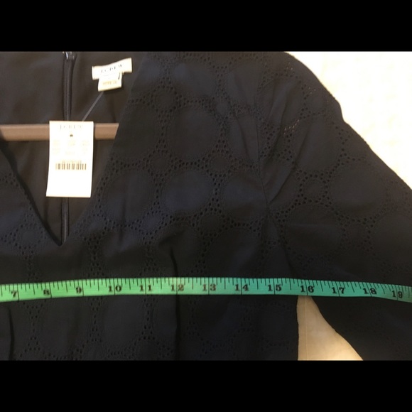 J. Crew Factory Lace V-neck Dress - Picture 6 of 10